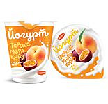 Йогурт «Персик-Маракуйя» 2,0% жиру 125г /РадиМо/